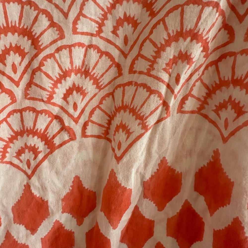 Roberta Roller Rabbit Coral and Gray Tunic - Picture 5 of 5